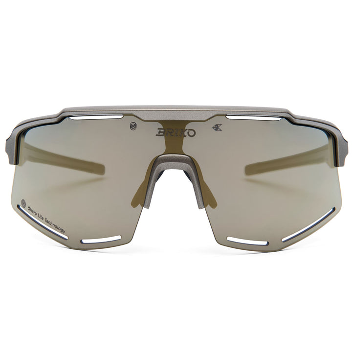 Unisex Green Chrome Gold Sunglasses with UV Protection 1