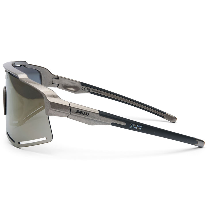 KOMI SHARP LITE - Occhiali - Occhiali da sole - Unisex - Chrome gold-SHLGOM3 2