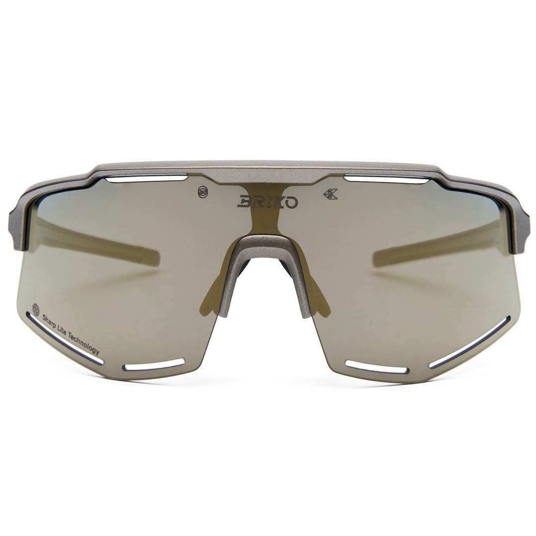 KOMI SHARP LITE - Glasses - Sunglasses - Unisex - Chrome gold-SHLGOM3 01