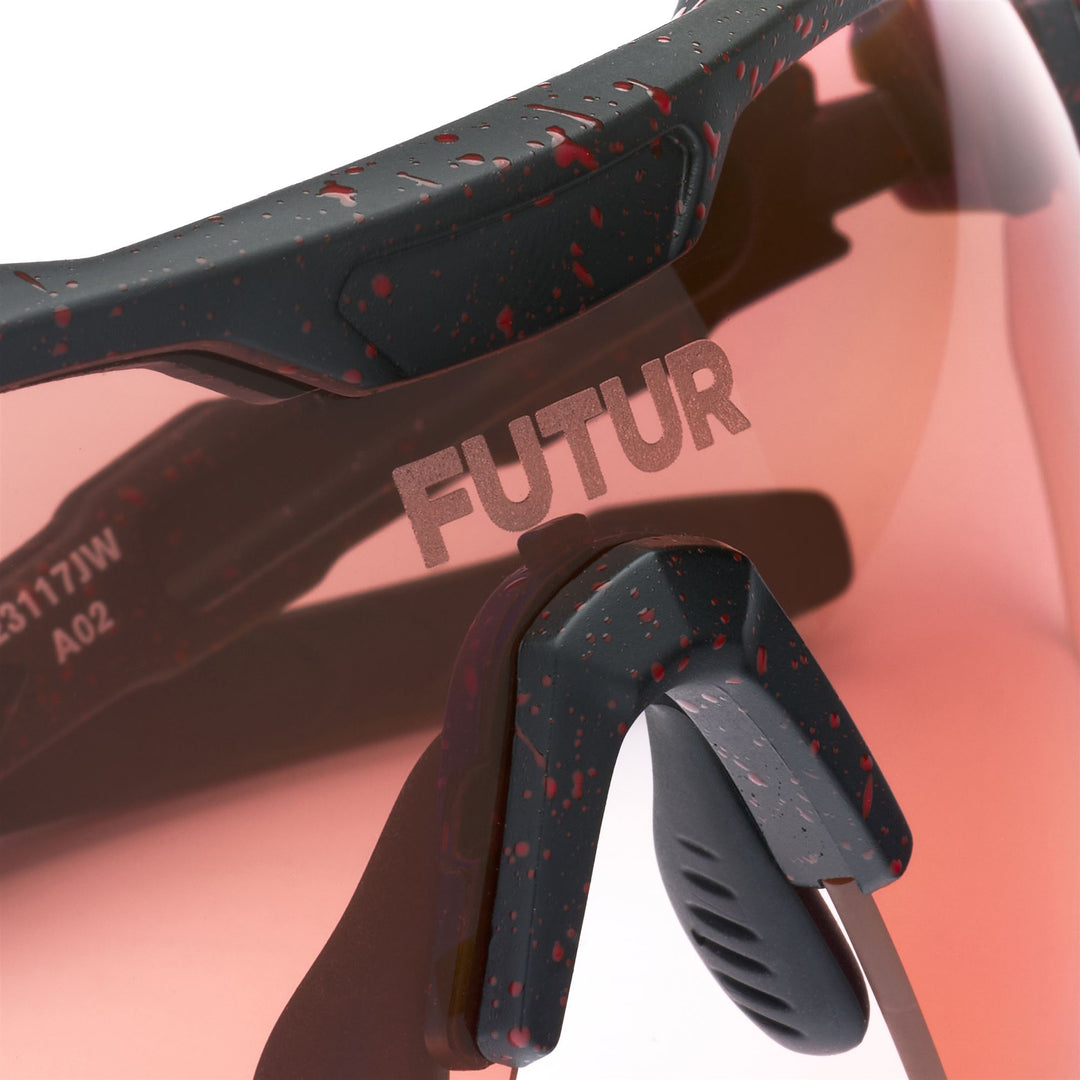 Unisex Green and Black Sunglasses for Festival Activities main