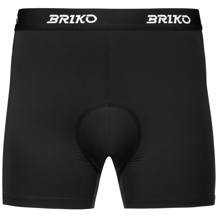 Black Men's Cycling Underpants with Padding 1