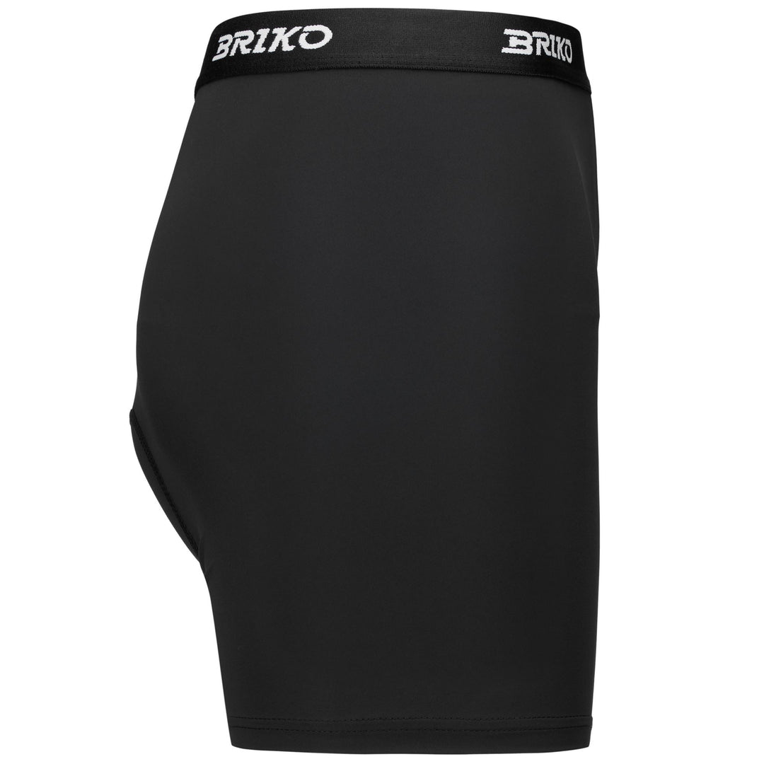 Culottes de cyclisme noires pour femmes avec rembourrage main