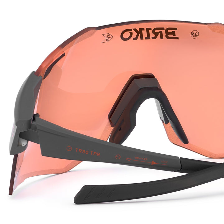 Unisex Grey Sport Sunglasses for Active Users 4