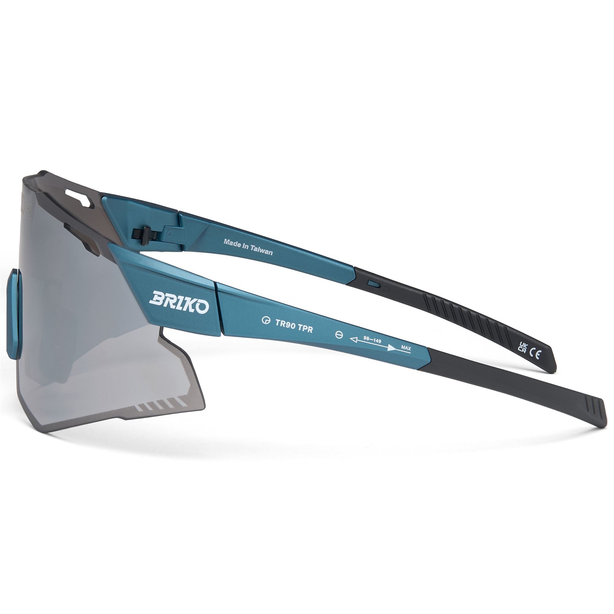 Glasses Unisex REVERB Sunglasses Metallic Petrol - SM3