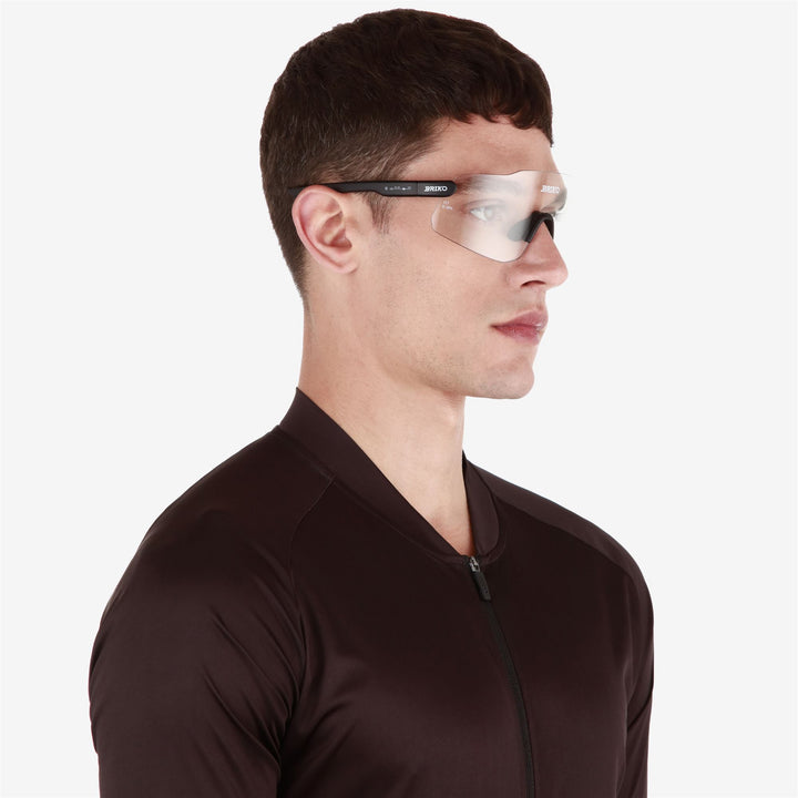 Unisex Black Photochromic Sunglasses for Clear Vision 4