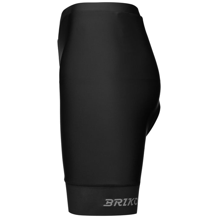 Short de cyclisme noir pour femme, avec compression et rembourrage 2