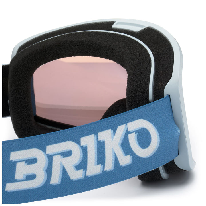 Unisex Blue Ski Goggles with Anti-Fog and Moisture Absorption 4