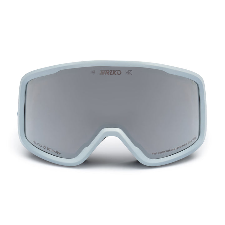 Unisex Blue Ski Goggles with Anti-Fog and Moisture Absorption 1