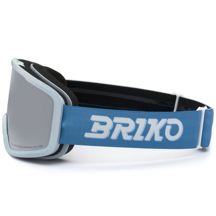 Unisex Blue Ski Goggles with Anti-Fog and Moisture Absorption 2