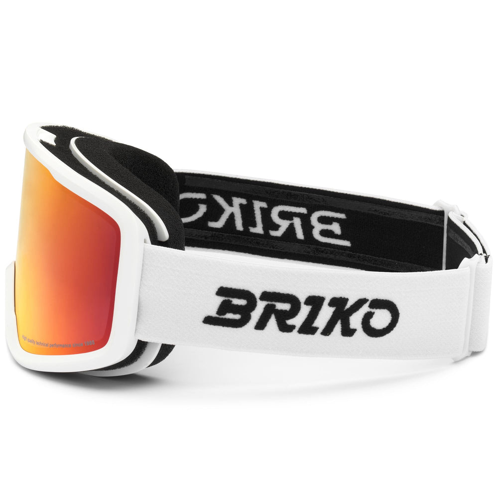 Unisex White Ski Goggles with Anti-Fog and Moisture Absorption 02