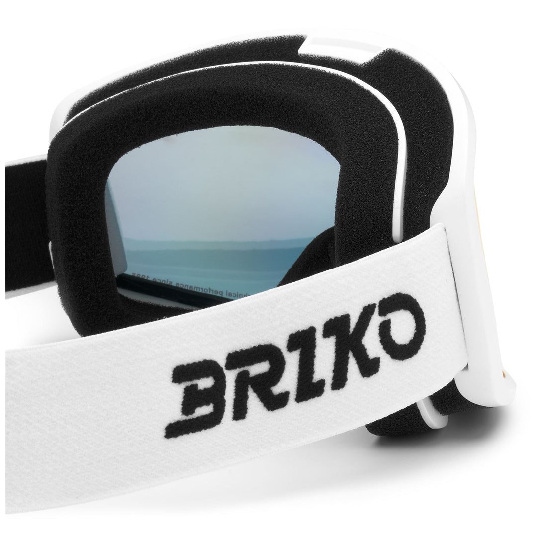 Unisex White Ski Goggles with Anti-Fog and Moisture Absorption main