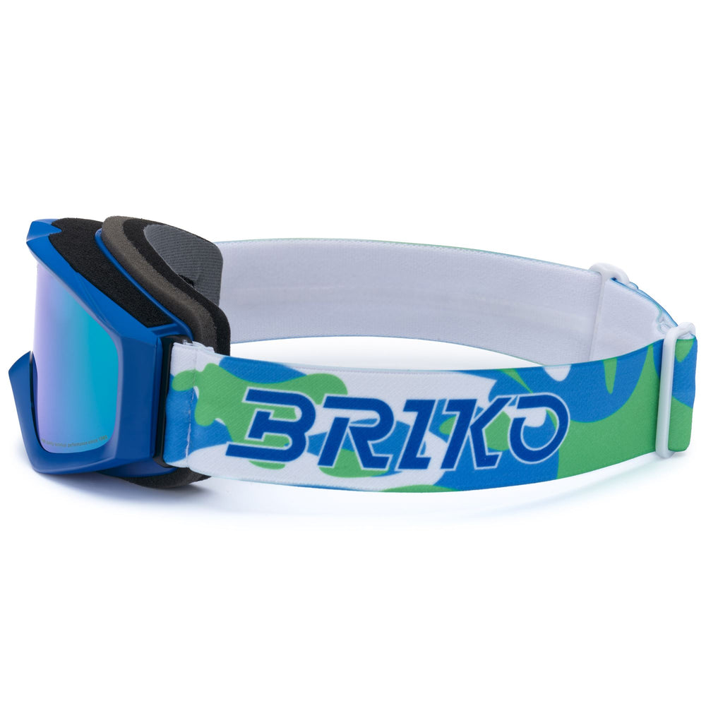 Maschera da sci blu per bambini 02