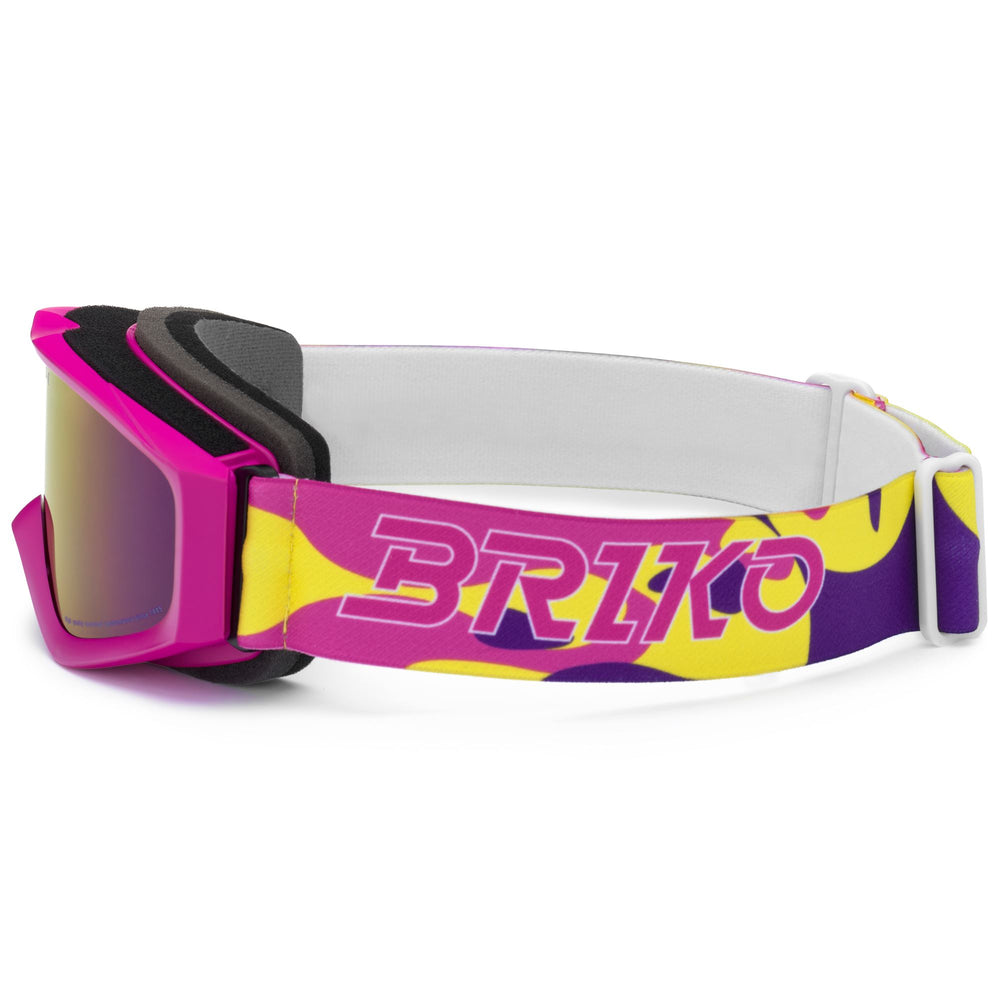 Maschera da sci viola per bambini 02