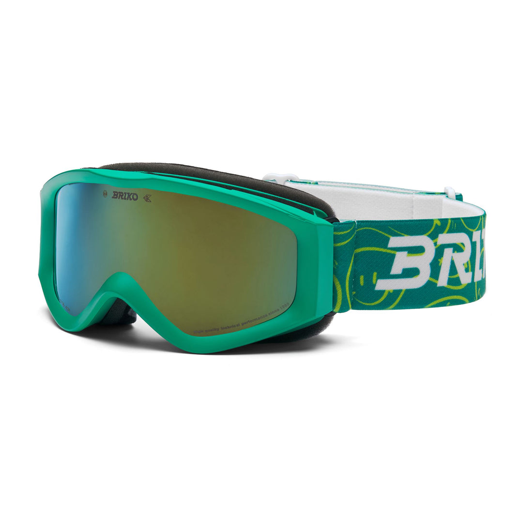 Lime Green Kid's Ski Goggles for Young Skiers main