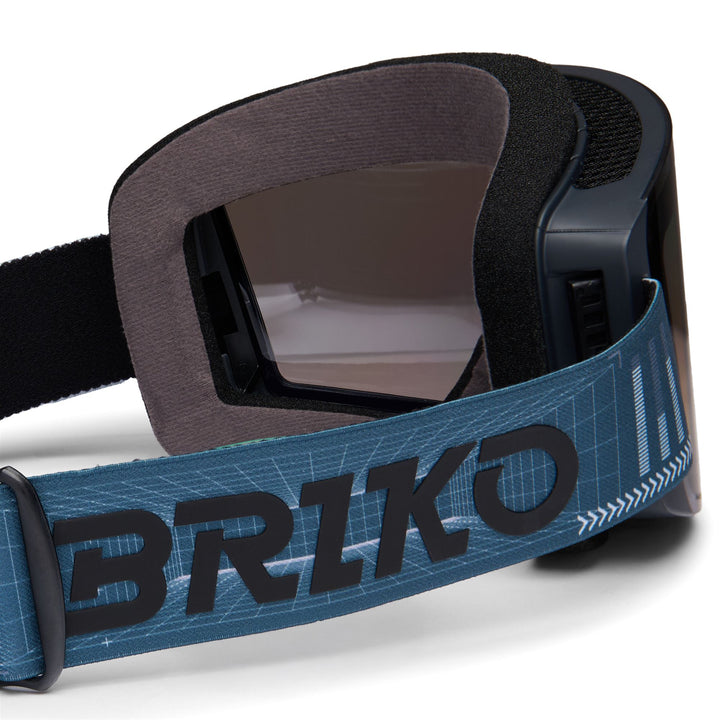 Unisex Blue and Grey Ski Goggles with Anti-Fog and UV Protection 4