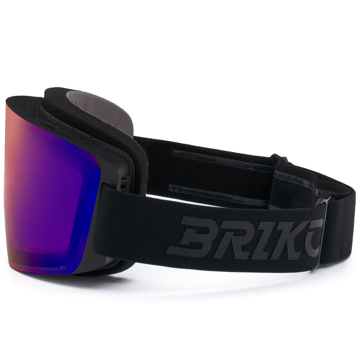 Masque de ski unisexe noir avec protection antibuée et UV 2