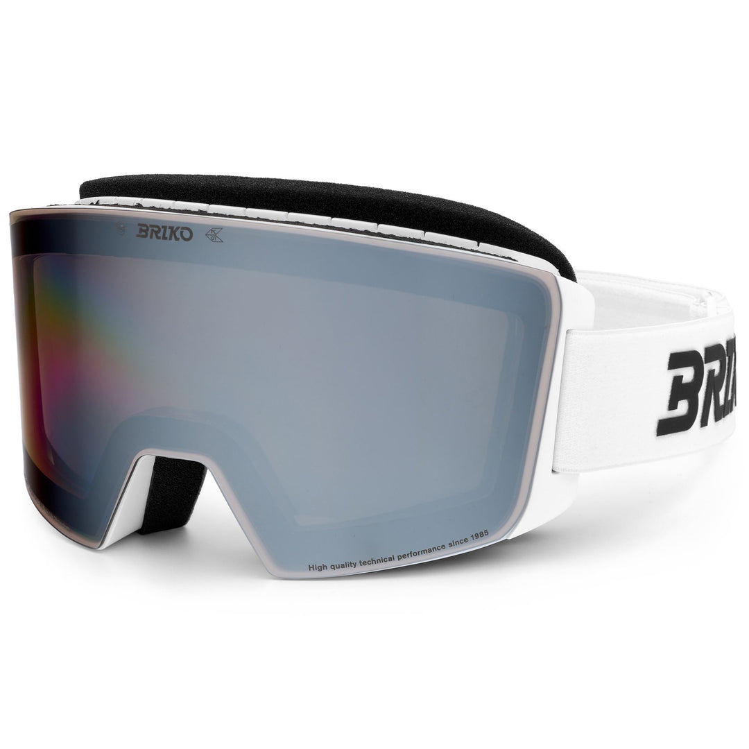 Unisex White Ski Goggles with Anti-Fog and UV Protection main