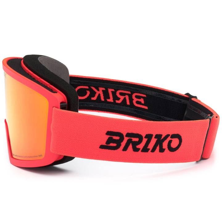 Unisex Orange Ski Goggles with Anti-Fog and UV Protection 2