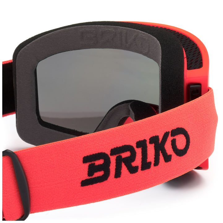 Unisex Orange Ski Goggles with Anti-Fog and UV Protection 4