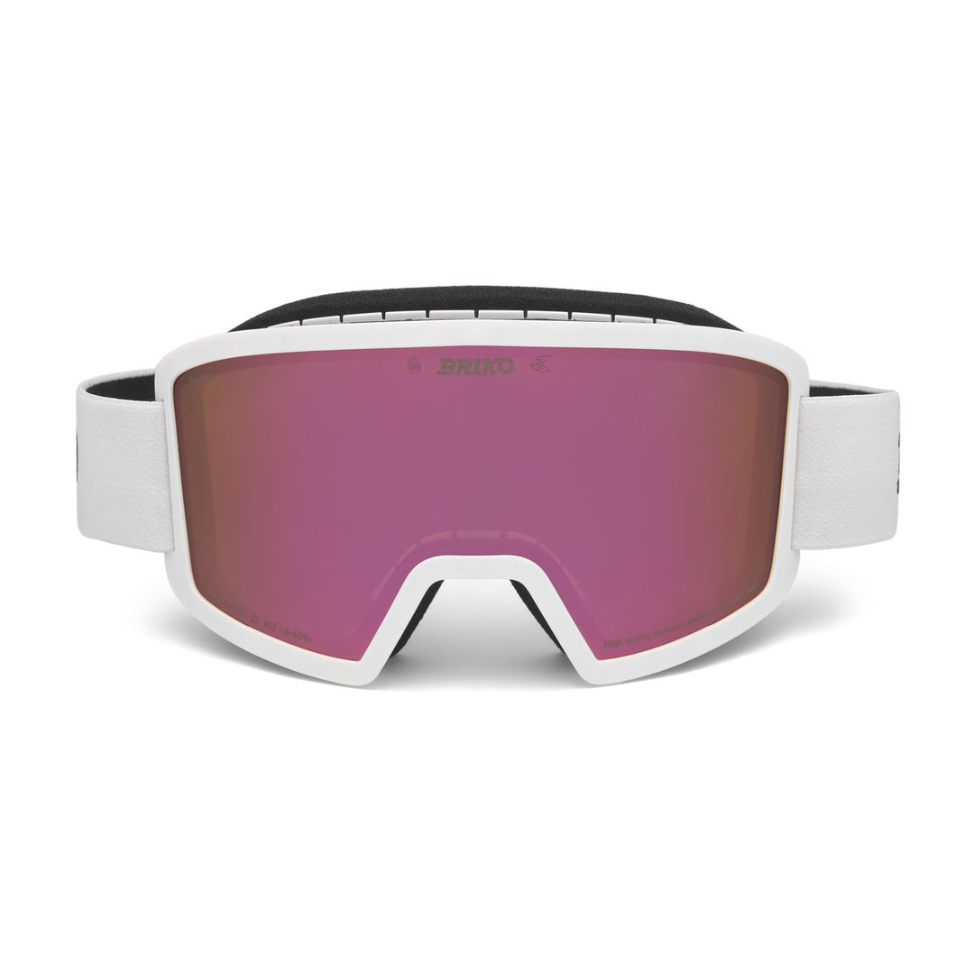 Unisex White Ski Goggles with Anti-Fog and Impact Protection 01