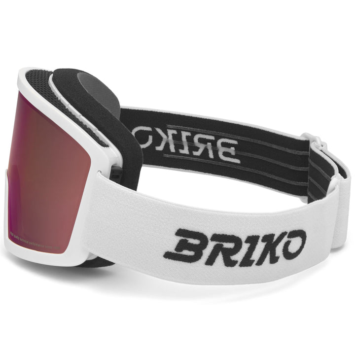 Unisex White Ski Goggles with Anti-Fog and Impact Protection 2
