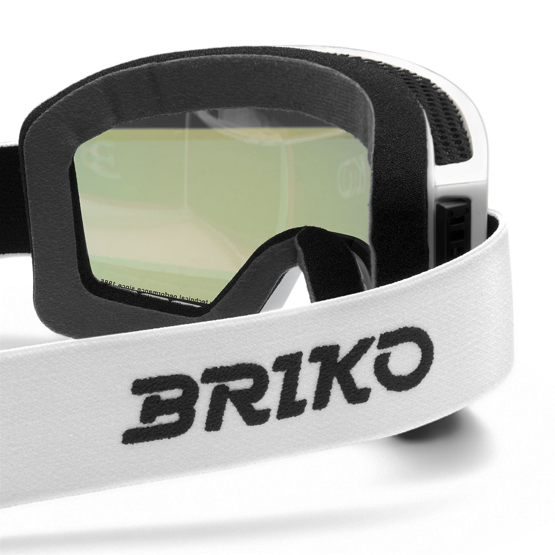 Unisex White Ski Goggles with Anti-Fog and Impact Protection main