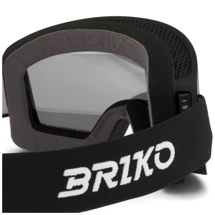 Masque de ski unisexe noir avec protection antibuée et UV 4