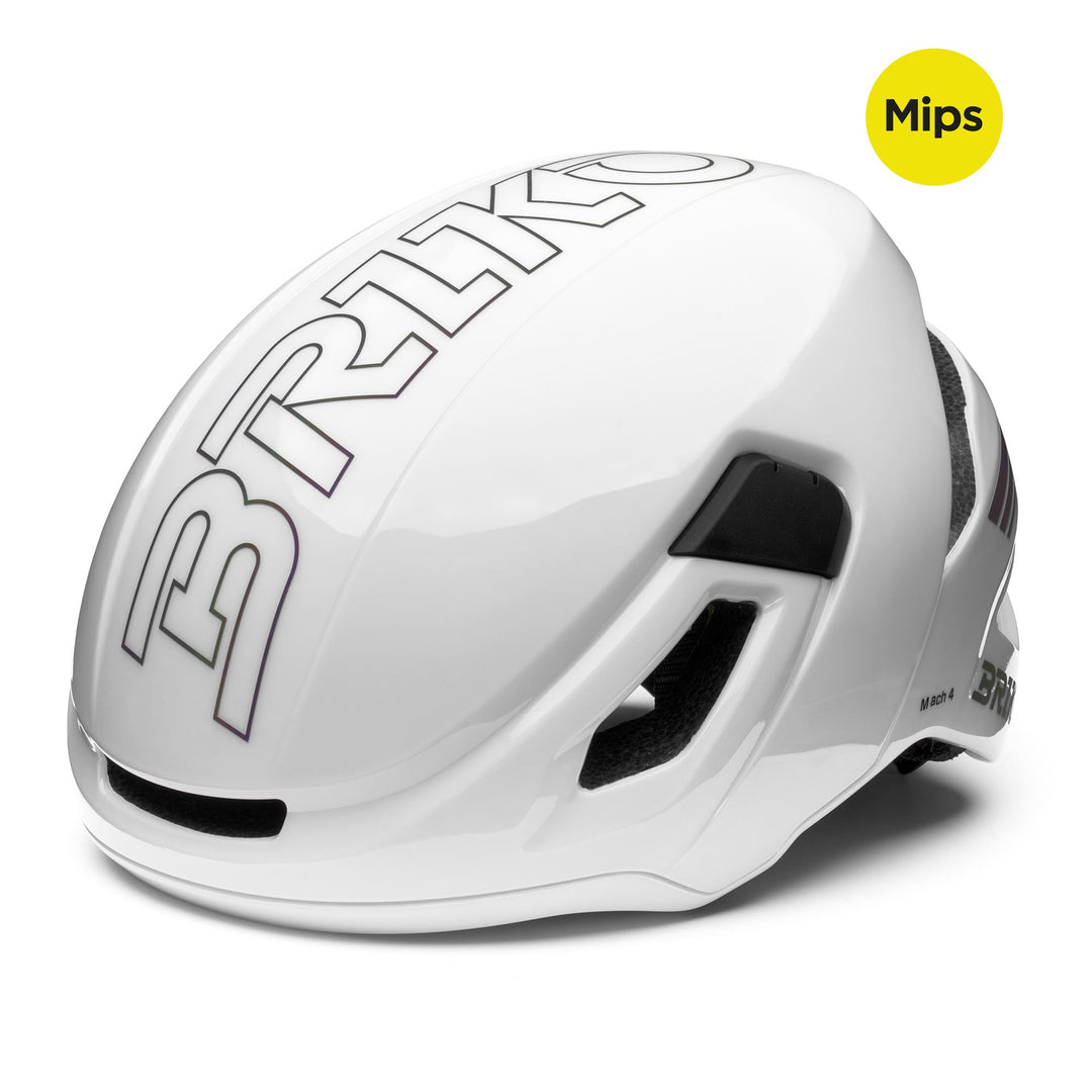 Unisex White and Holographic Cycling Helmet with Ventilation 01