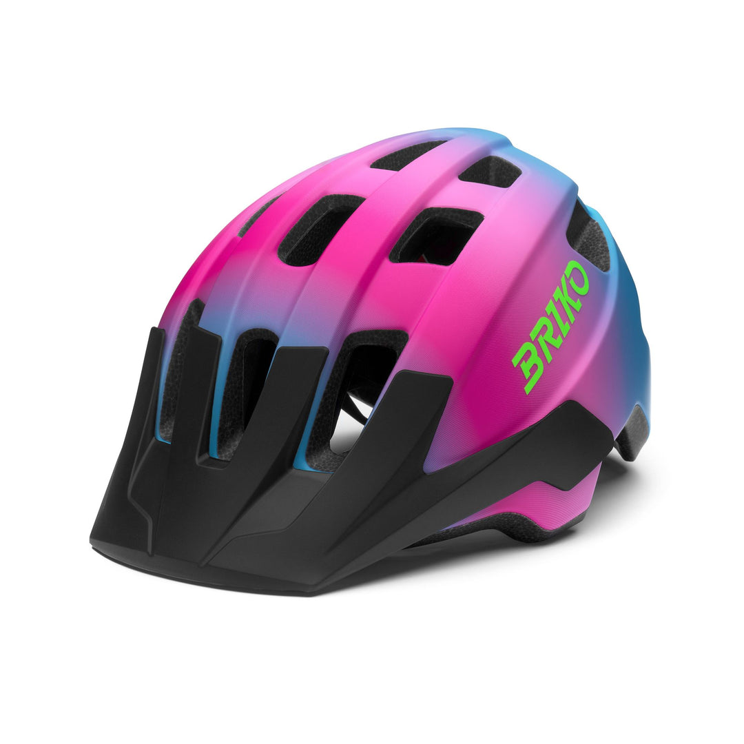 Kid's Blue and Pink Cycling Helmet with Enhanced Safety Features 01