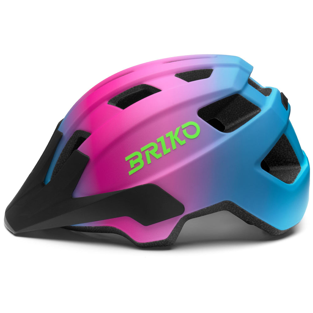 Casco da ciclismo per bambini blu e rosa con caratteristiche di sicurezza migliorate 02