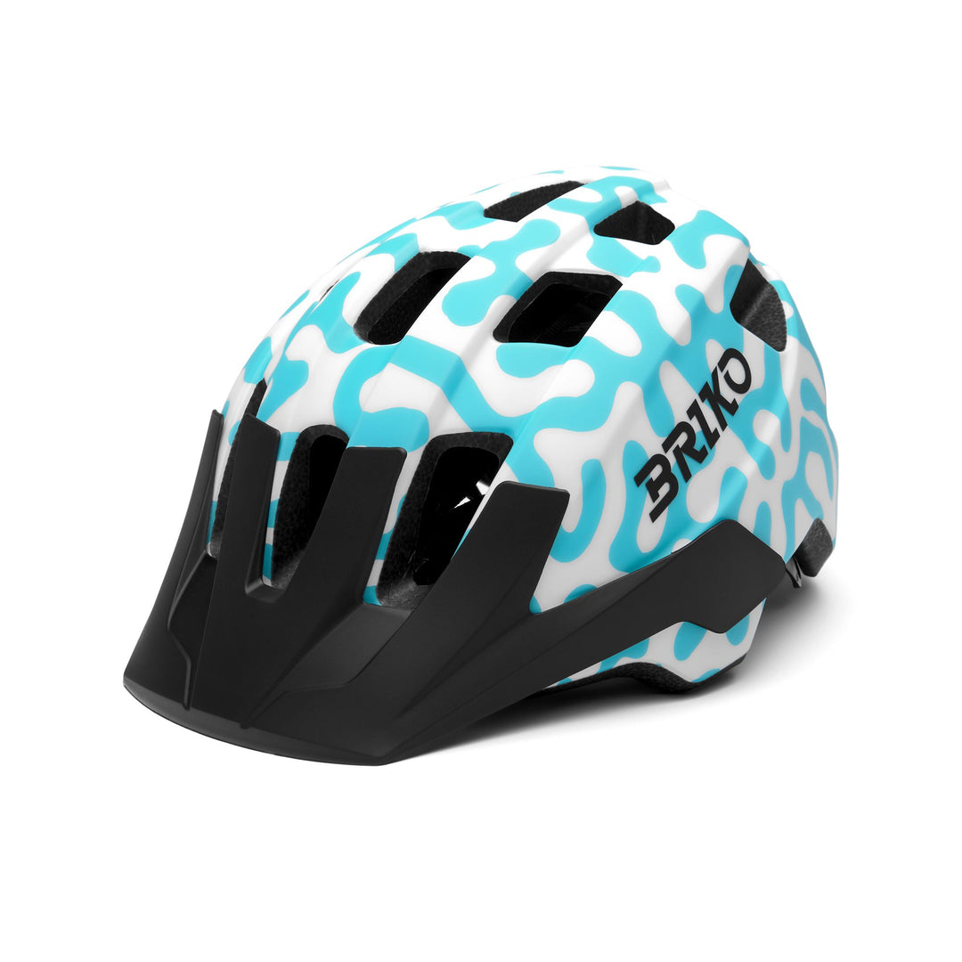 Casque de vélo bleu et noir pour enfants, destiné aux jeunes cyclistes 01