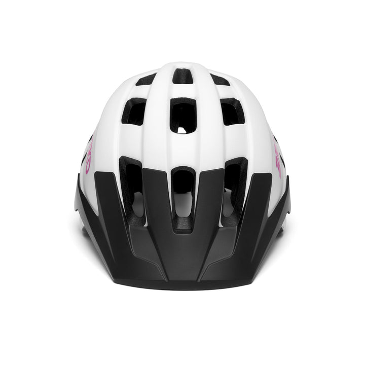 Casco da ciclismo bianco e nero per bambini 3