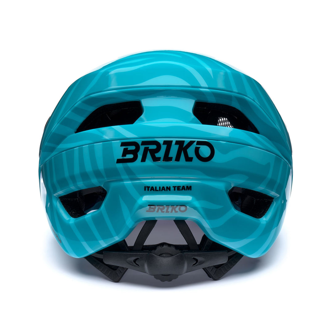 Helmets Unisex AERO PLUS BARDIANI Helmet Shiny Bondi Blue - Scooter Lightblue