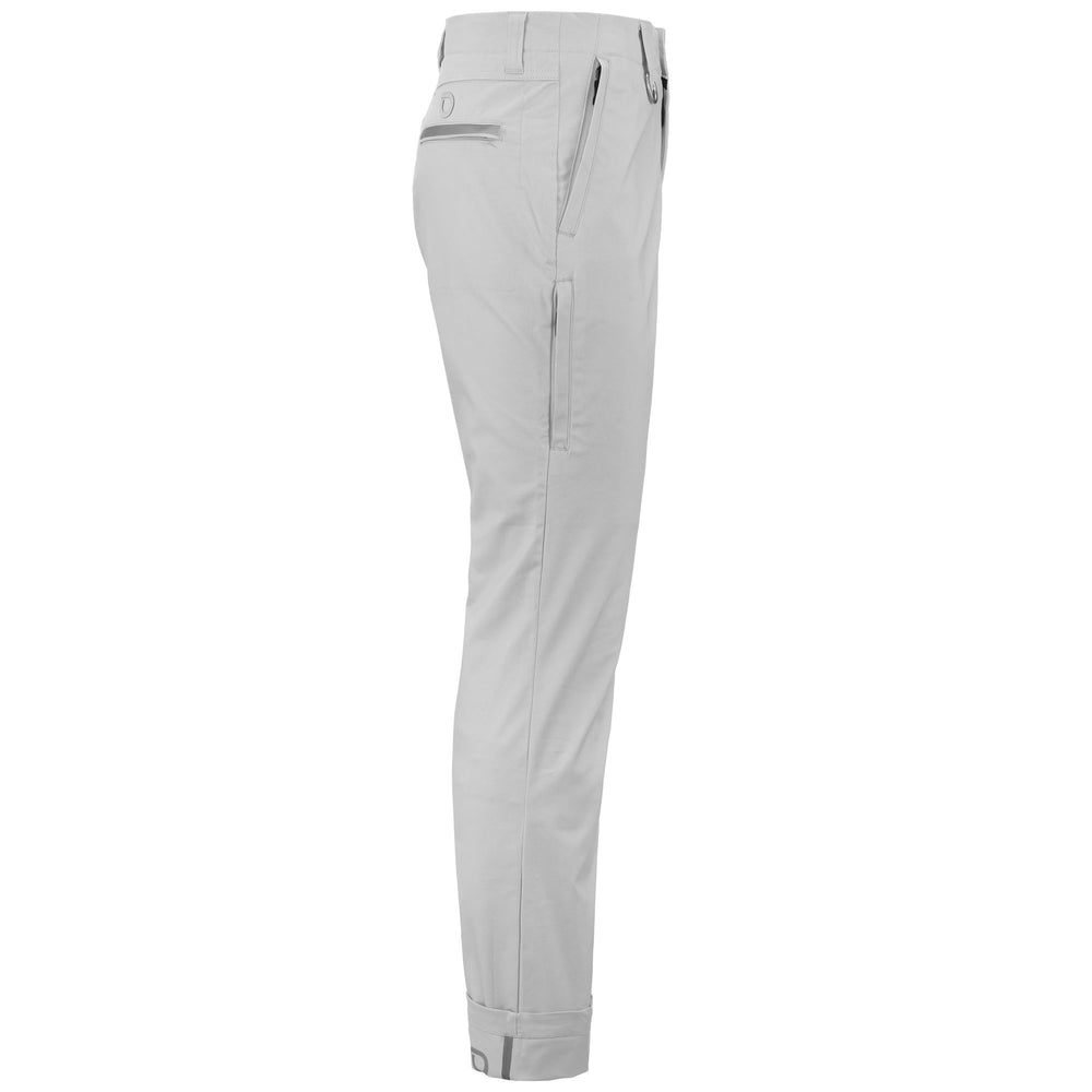 Grey Men's Urban Cycling Trousers with Reflective Details 02
