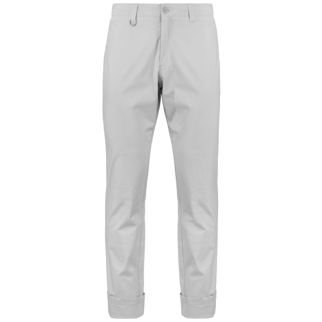 Grey Men's Urban Cycling Trousers with Reflective Details 01