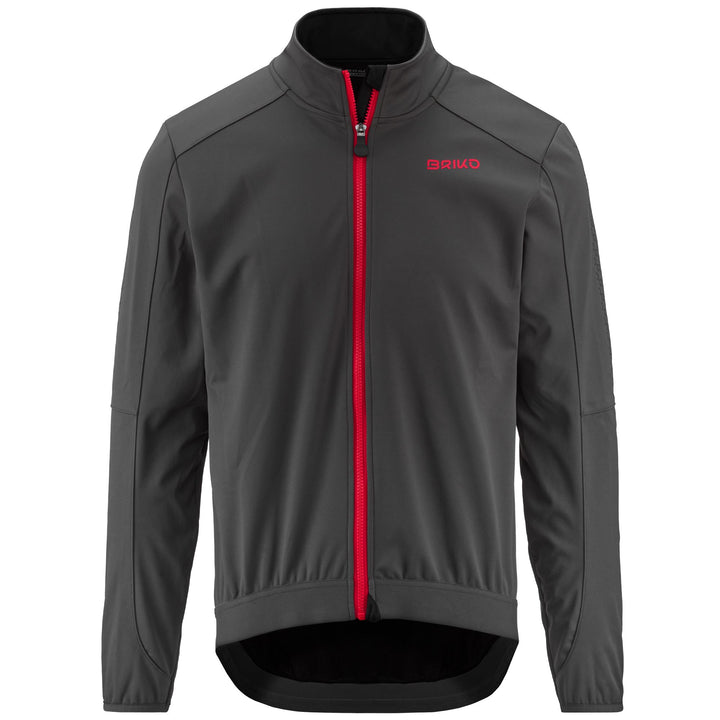 Grey Men's Waterproof Cycling Jacket for Road Riding 1
