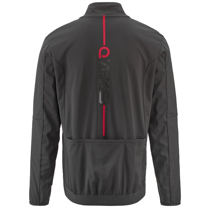 Grey Men's Waterproof Cycling Jacket for Road Riding 3