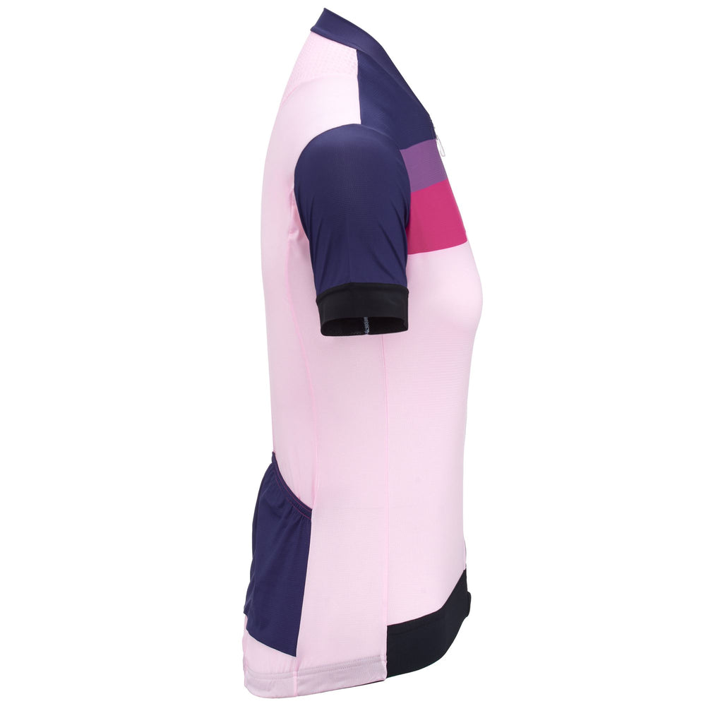 Violet Women's Lightweight Cycling Jersey with Pockets 02