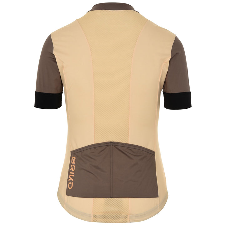 White Woman's Cycling Jersey with Breathable Fabrics 3