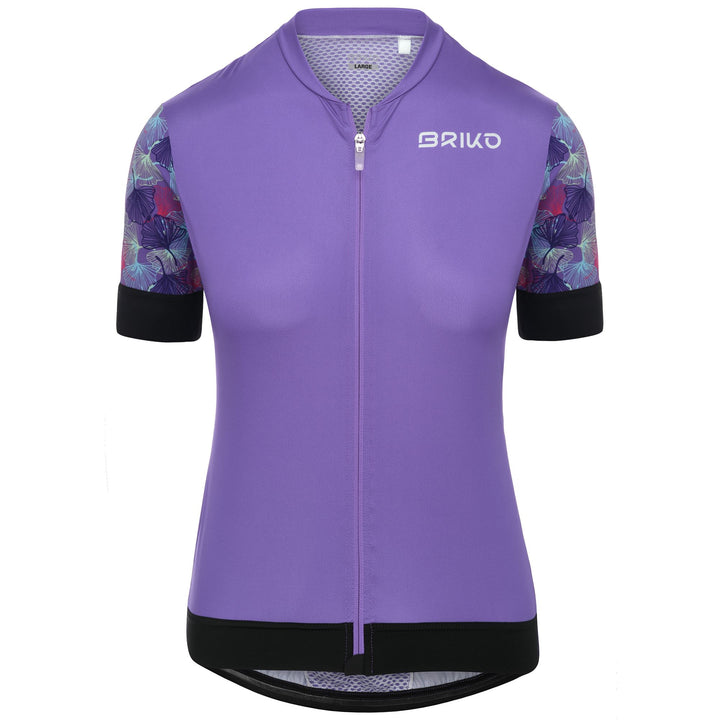 Violet Women's Lightweight Cycling Jersey with Silicone Grip 1