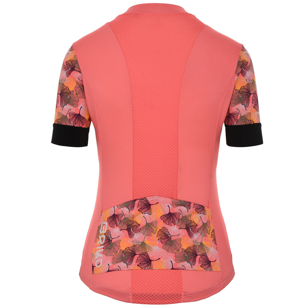 Pink Red Women's Cycling Jersey for Road Riding main
