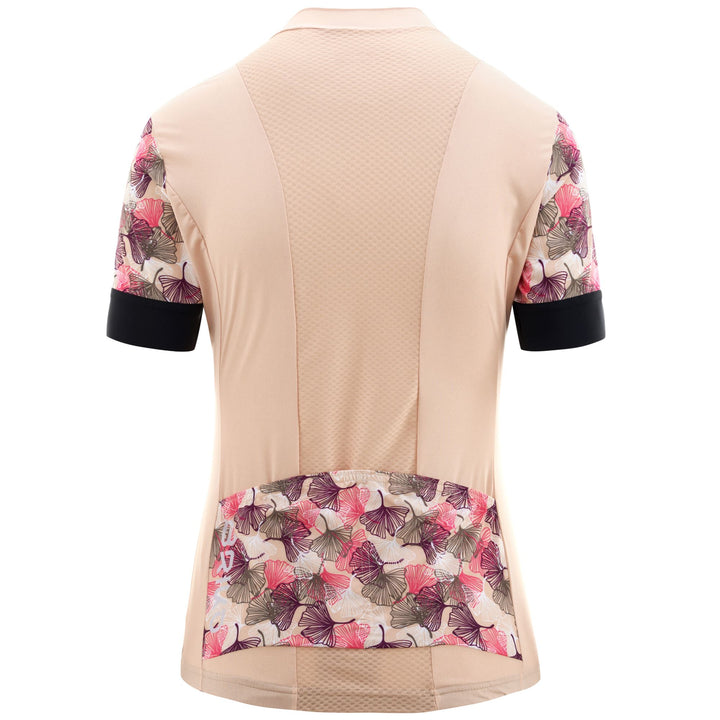 Beige Women's Lightweight Cycling Jersey for Road Riding 3