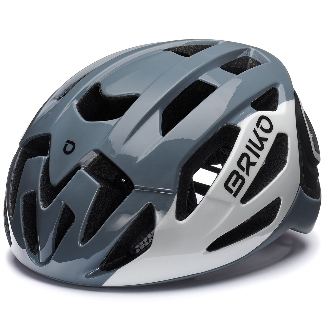 Unisex Grey and Iron Grey Cycling Helmet with Ventilation and Padding 01