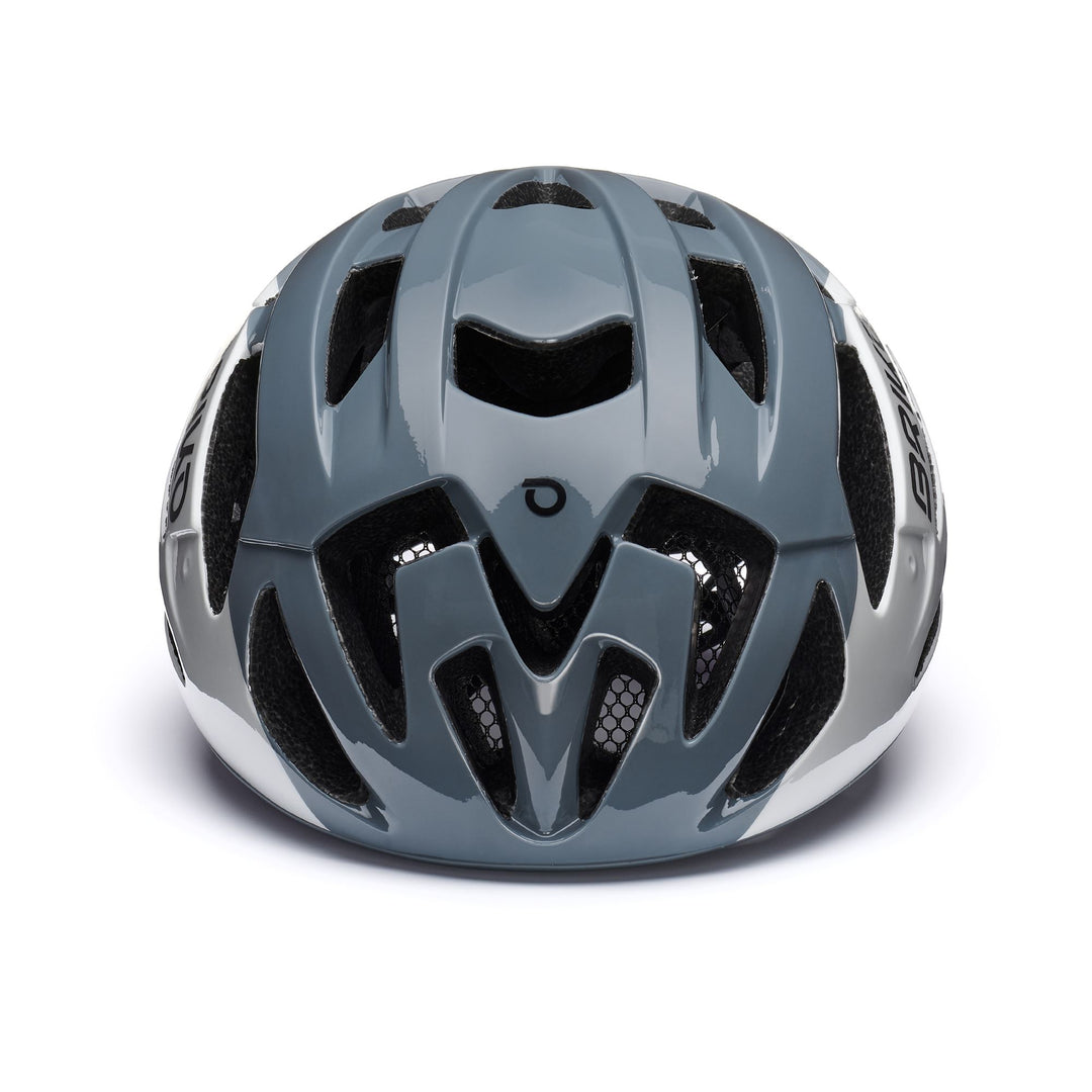 Casque de vélo unisexe gris et gris fer avec ventilation et rembourrage main