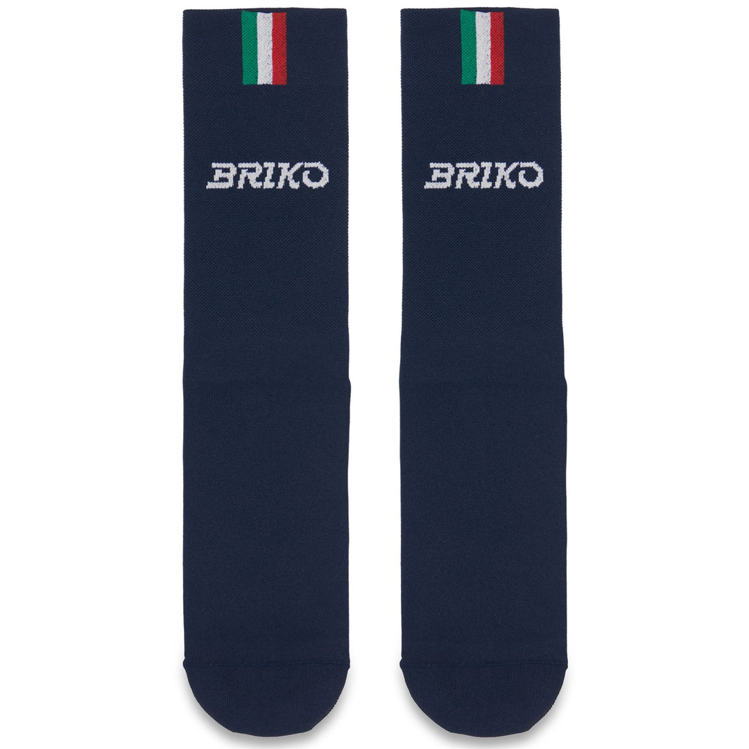 BRIKO FITRI SOCKS 23CM - Socks - Crew Sock - Unisex - Blue Iris-White main