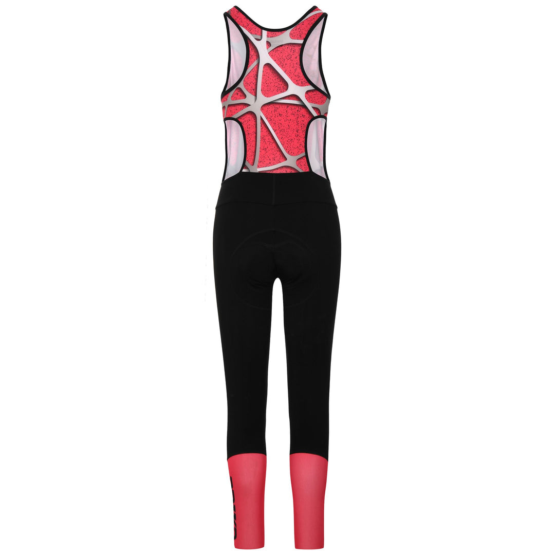 Black Women's Cycling Bib for Winter with Ergonomic Padding main