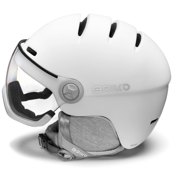 Women’s Grey Ski Helmet with Photochromic Visor 2