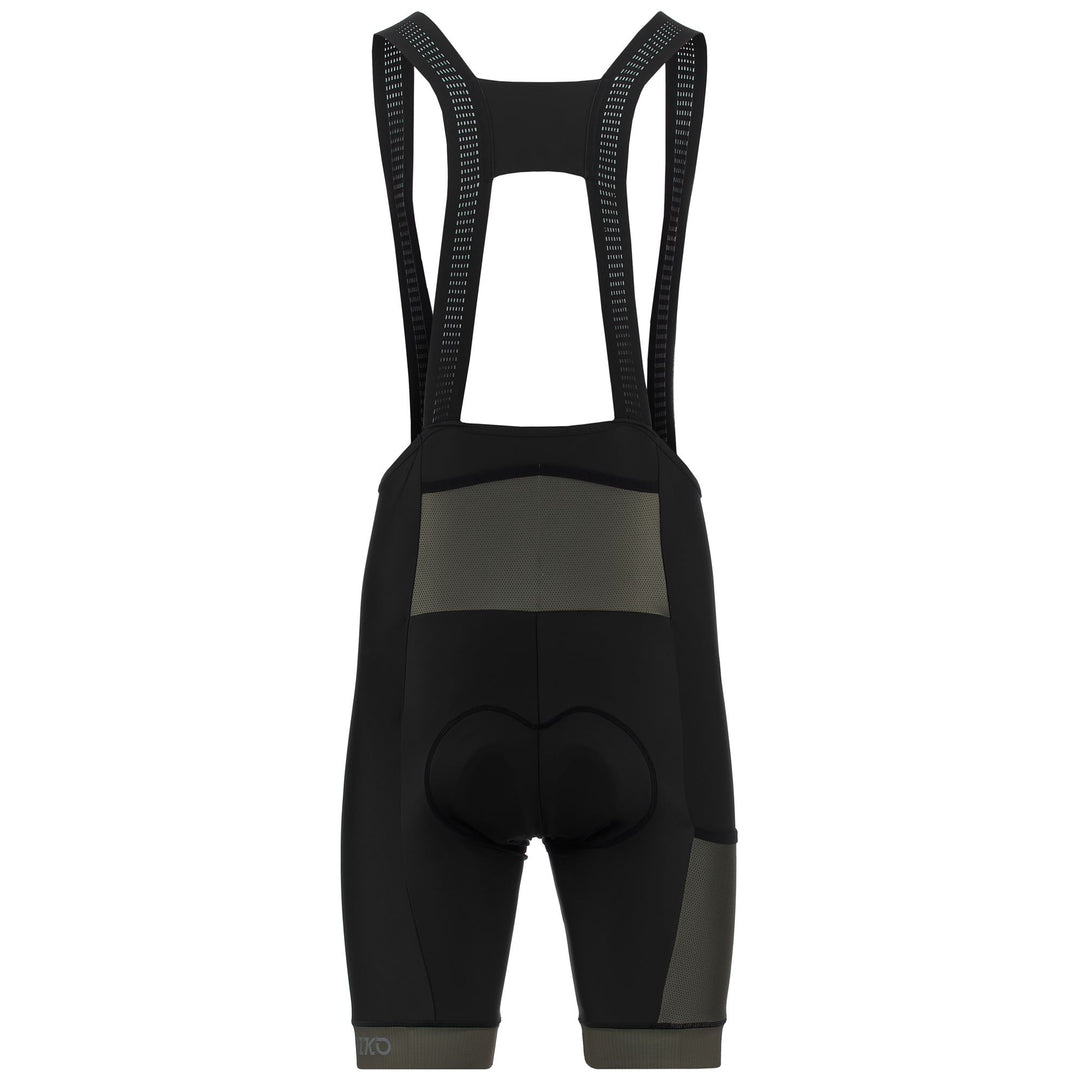 Black Men's Cycling Bib Shorts with Padding main