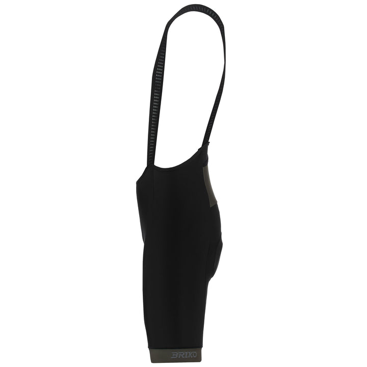 Black Men's Cycling Bib Shorts with Padding 2