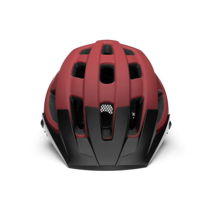 Unisex Brown and Green Cycling Helmet with Adjustable Visor 3